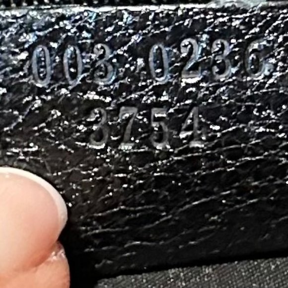 Womens Gucci Black 003-0236-3754 Mixed Media Backpack Bag * - Picture 14 of 16